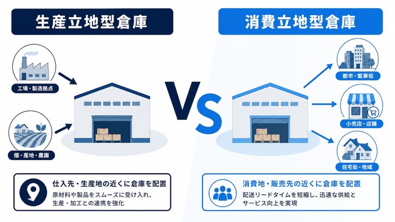 生産地と消費地